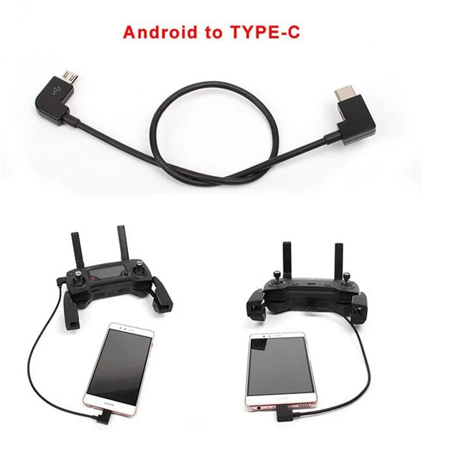 Sunnylife Spark Mavic Air Pro Mini пульт дистанционного управления кабель для передачи данных