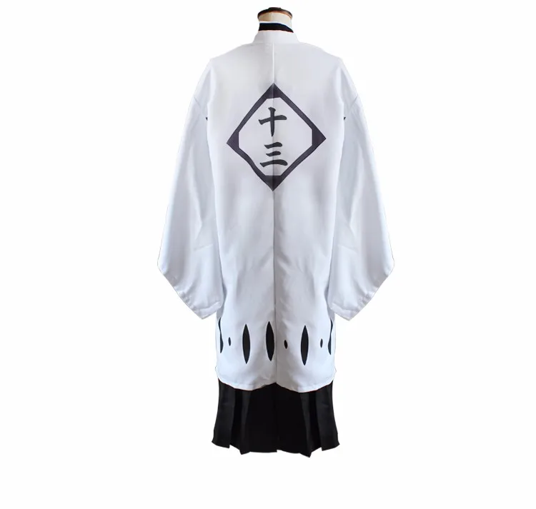 COSZTKHP 13 количество BLEACH White Haori Косплей Костюм с 1-го по 13-й дивизии капитан длинный плащ халат короткий/длинный рукав плащ