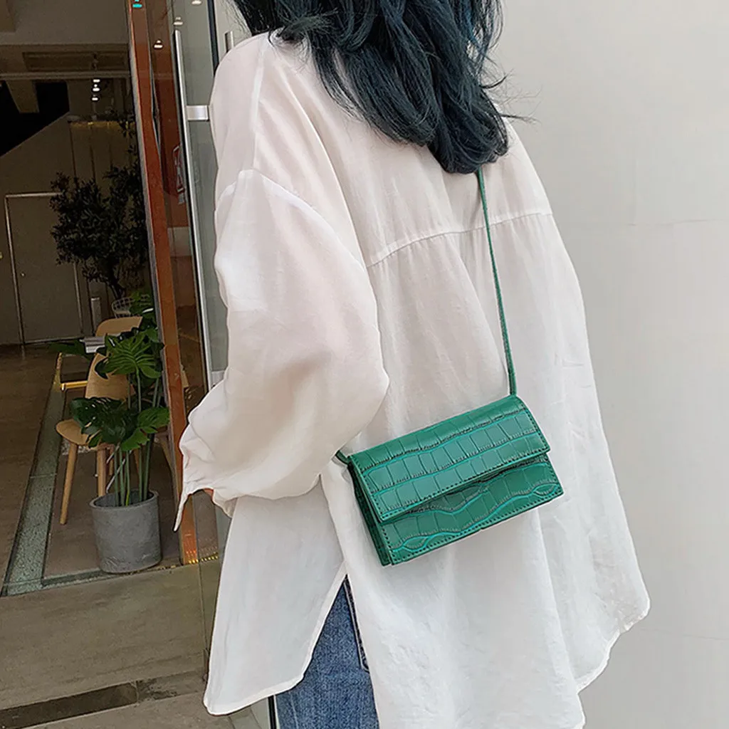 Handbag Women Retro Serpentine Crossbody Bags Messenger Bag Shoulder Bag Handle Bags Dropshipping bolsa feminina