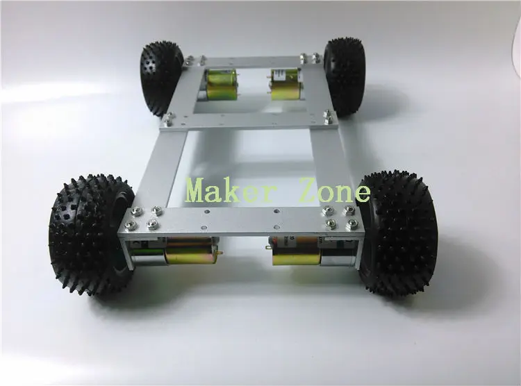 C385 4WD автомобиль двигатель с высоким крутящим моментом шасси из серебряного