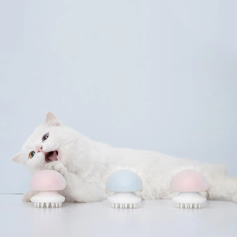 Xiaomi Mijia Furrytail Медузы Массажер для домашних животных расческа отрицательные ионы