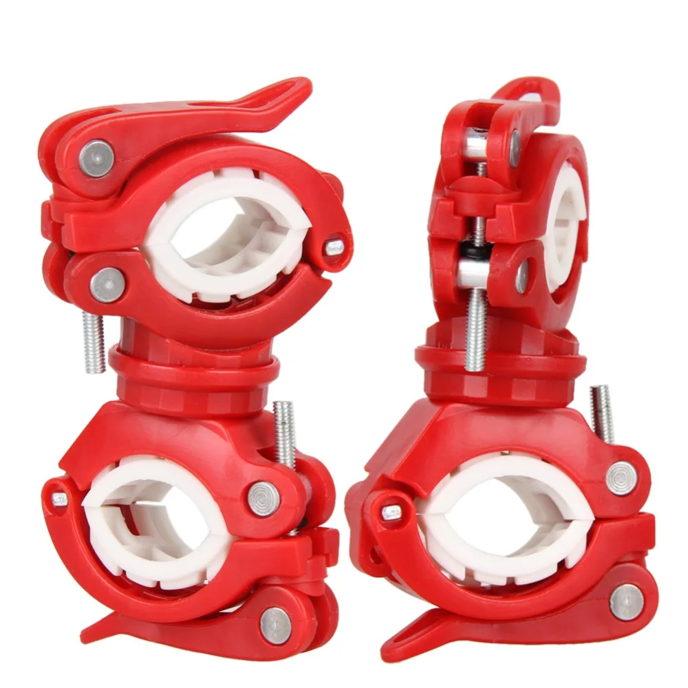 Вращающийся на 360 градусов велосипедный светильник с двойным держателем