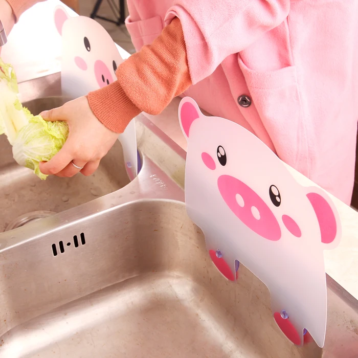 Милая перегородка для воды в виде животного раковины с присоской масла кухонные