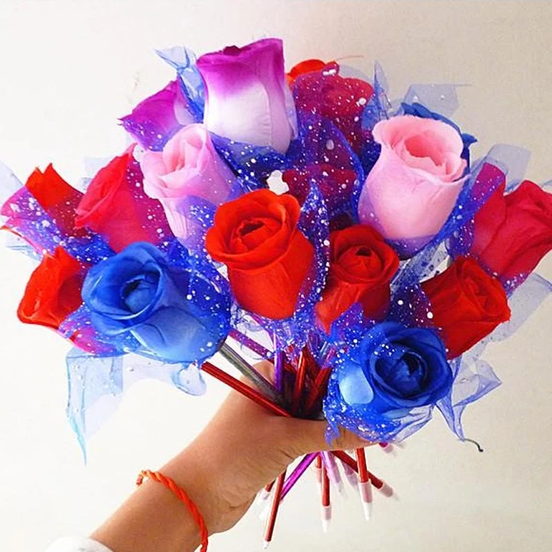 Комплект из 2 предметов с героями мультфильмов розы Творческий шариковая ручка 0 7