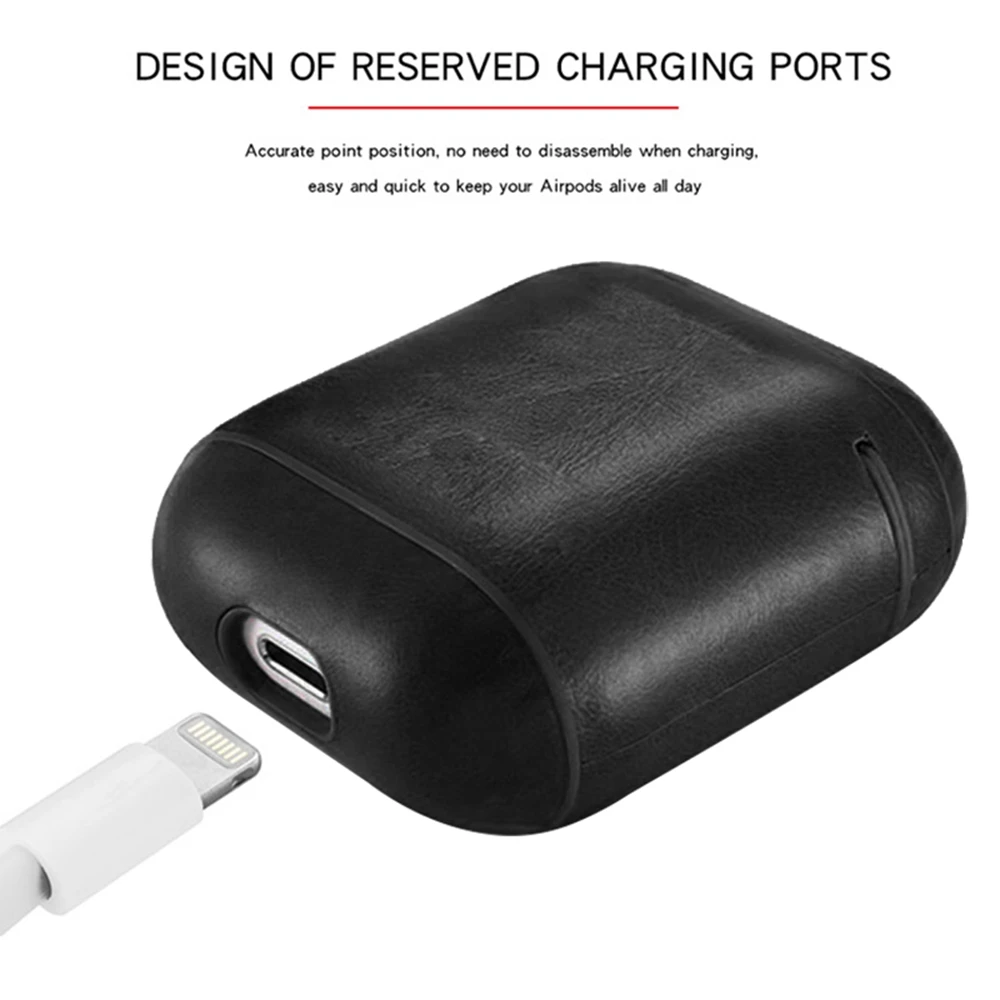 Чехол из натуральной кожи на крючке для винтажного матового чехла Apple роскошная