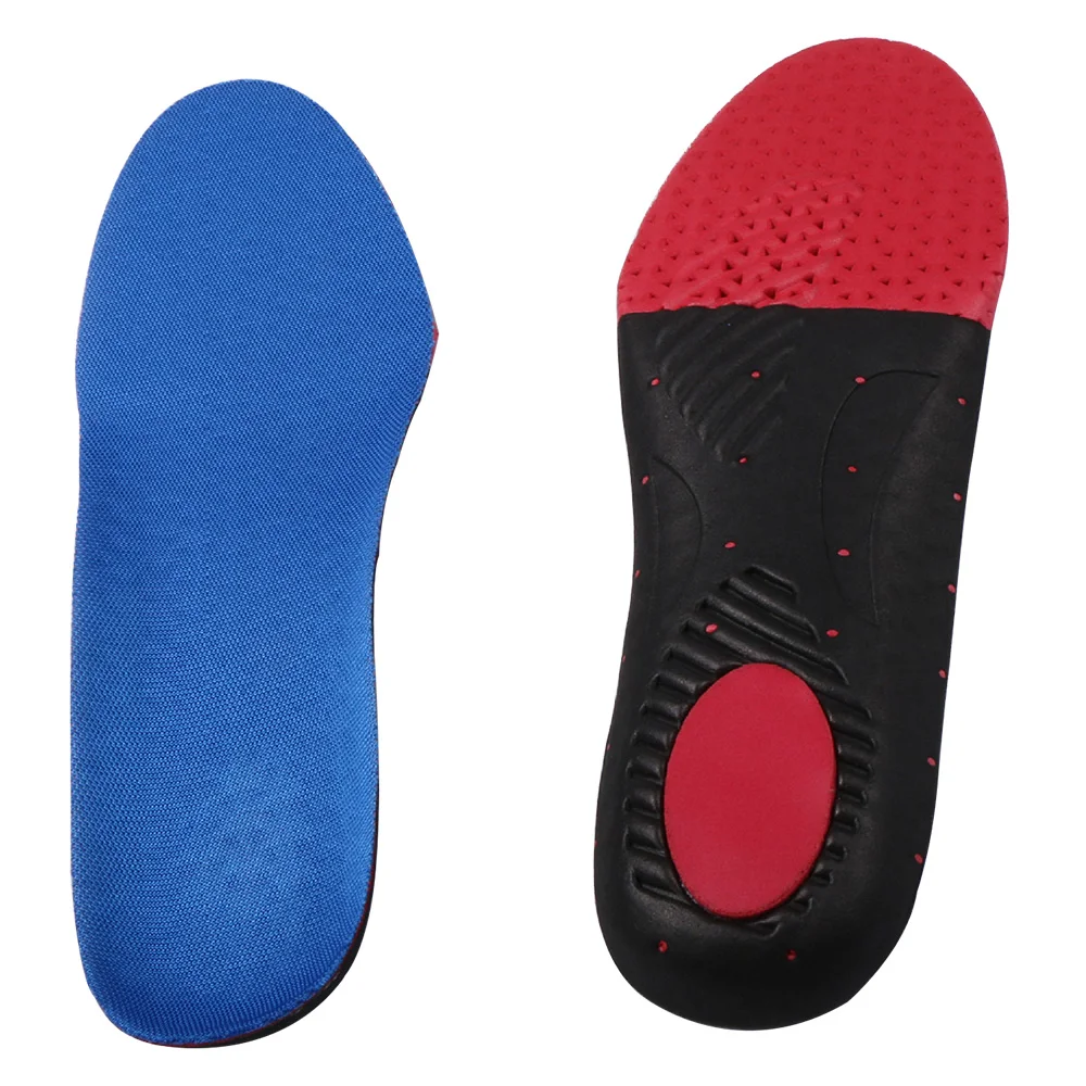 Удобный Гибкий Пот абсорбент Анти Запах Синий ЕВА Вставить Стельки Колодки с