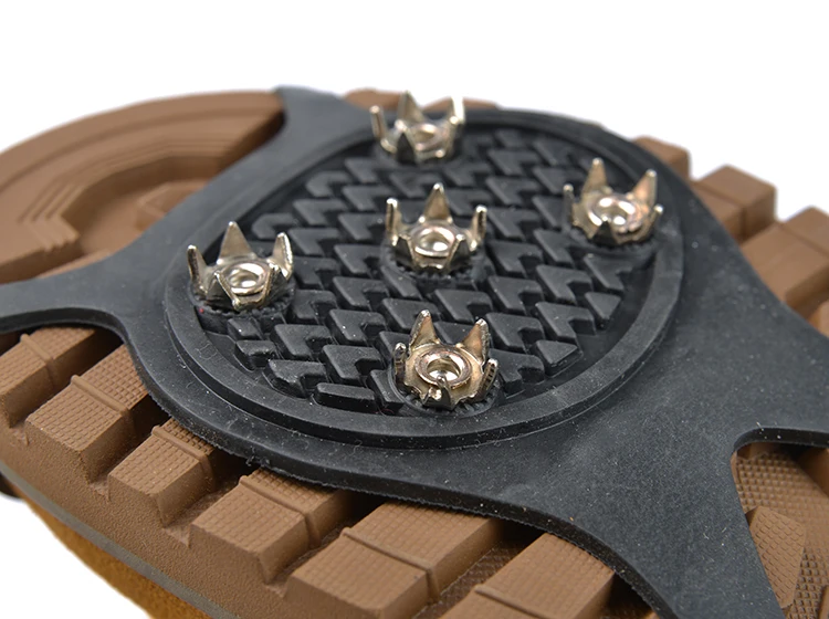 1 пара 5 Зубцов шпильки зимние косынки для обуви со льдом Нескользящие утюги