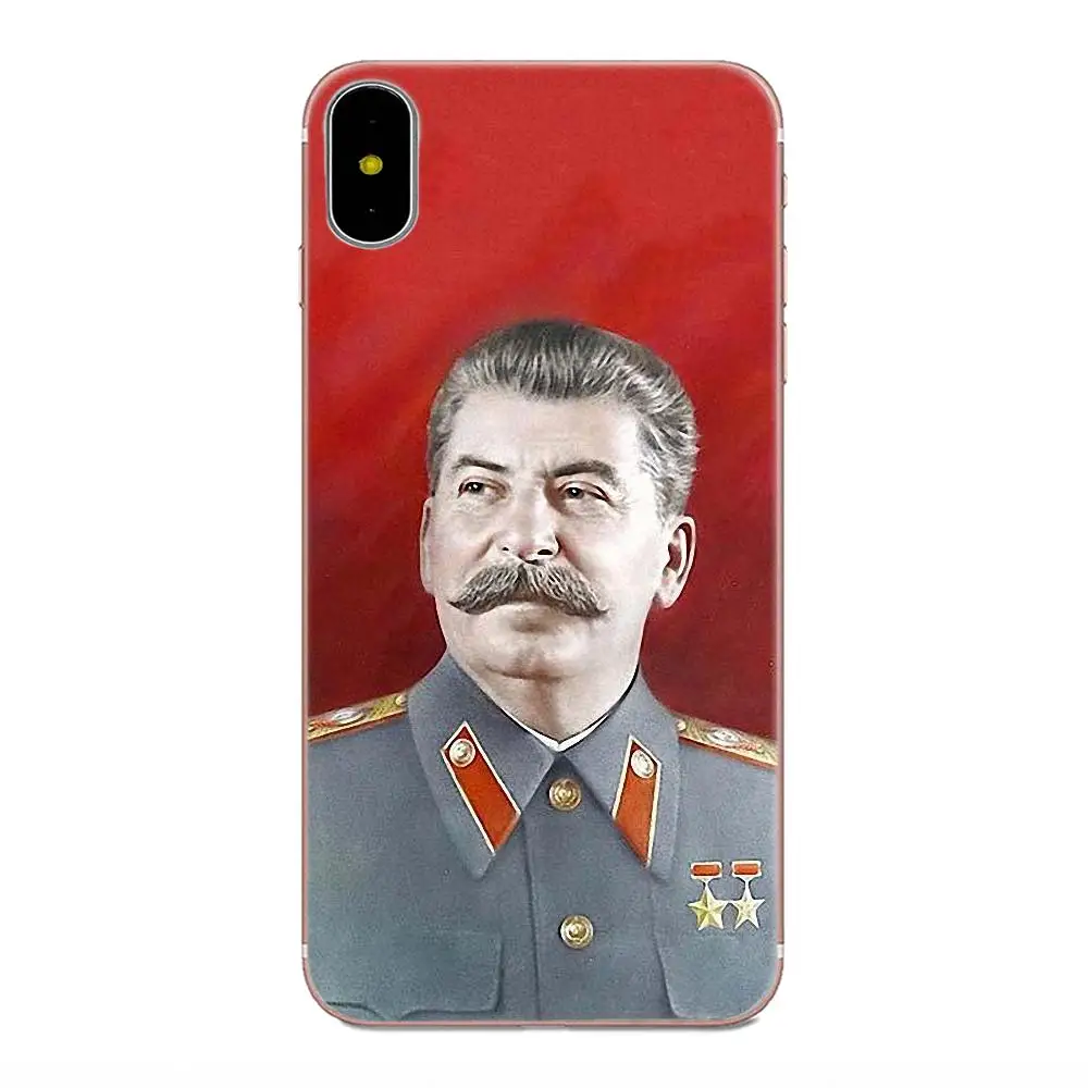 Мягкий ТПУ чехол для Galaxy Alpha Core Note 2 3 4 S2 A10 A20 A20E A30 A40 A50 A60 A70 M10 M20 M30 Сталин Советский
