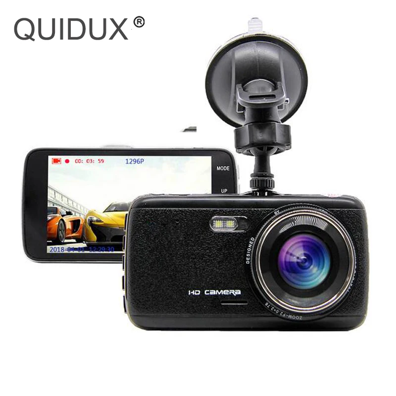 QUIDUX 4 0 &quotips Автомобильный видеорегистратор Камера ADAS Full HD 1080 P ночного видения