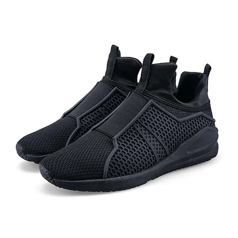 New exhibition Sneakers Brand Hot Sales Mens Casual Mesh Shoes Lightweight Fly Weave Breathable Fashion Men Walking shoes Hombre | Обувь