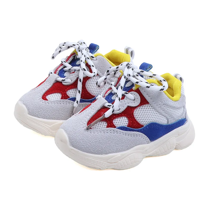 Детская обувь из искусственной замши для новорожденных мальчиков и девочек