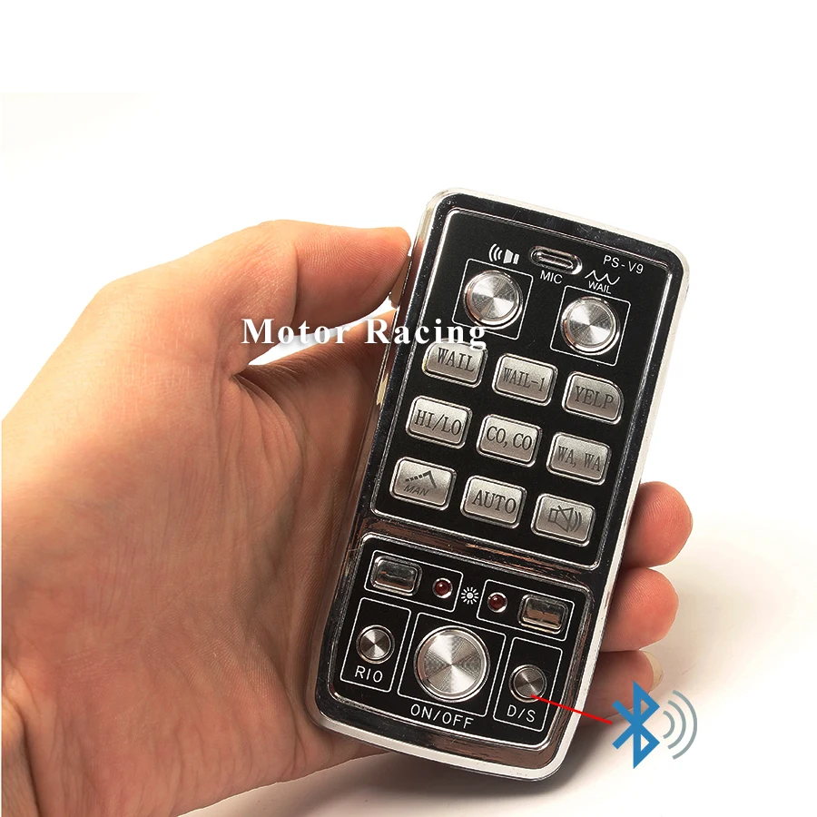 Полицейская сирена, Автомобильная сигнализация, MP3, Bluetooth, громкоговоритель, 200 Вт, микрофон Мегафона Предупреждение, звук, мульти тон, для транспортного средства, электрический сигнал