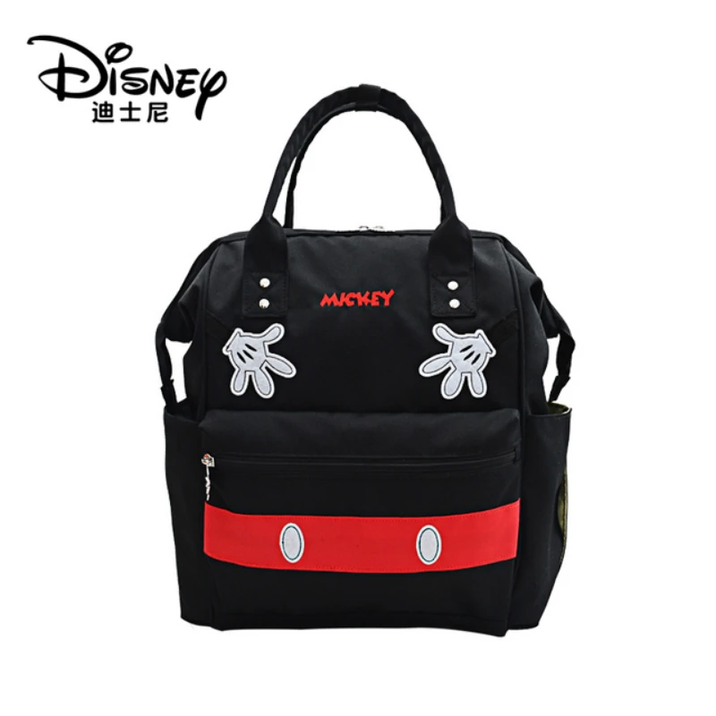 Disney Minnie Mummy сумка для подгузников для беременных брендовая Большая вместительная Детская сумка рюкзак для путешествий дизайнерская сумка для кормления уход за ребенком - Цвет: 001