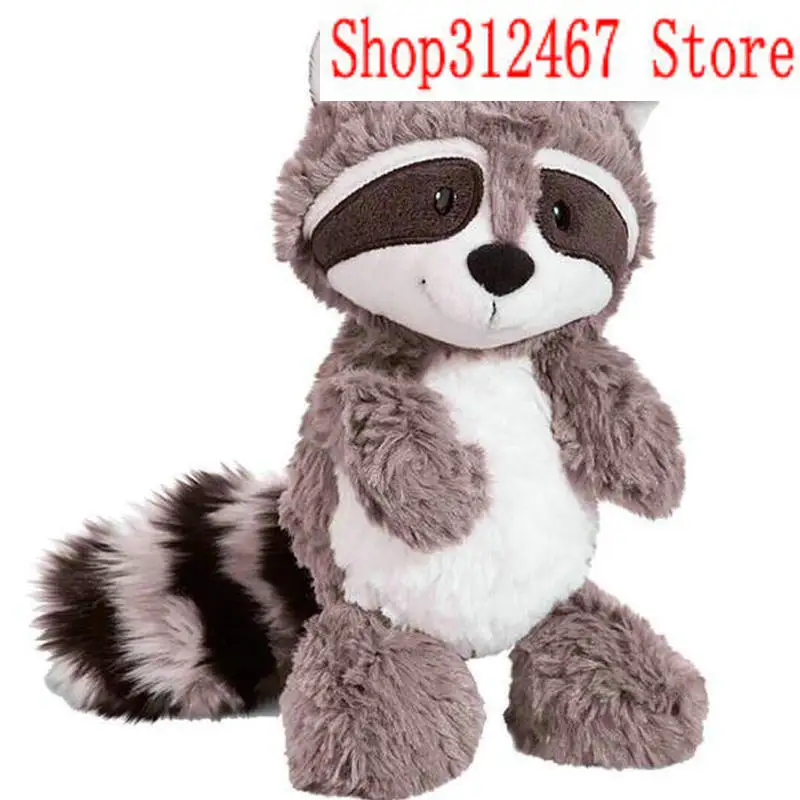 

Плюшевая игрушка енот 25 см, 2 вида, милое животное, мягкий медведь, кукла, очаровательный енот, плюшевая детская кукла, подарок для детей
