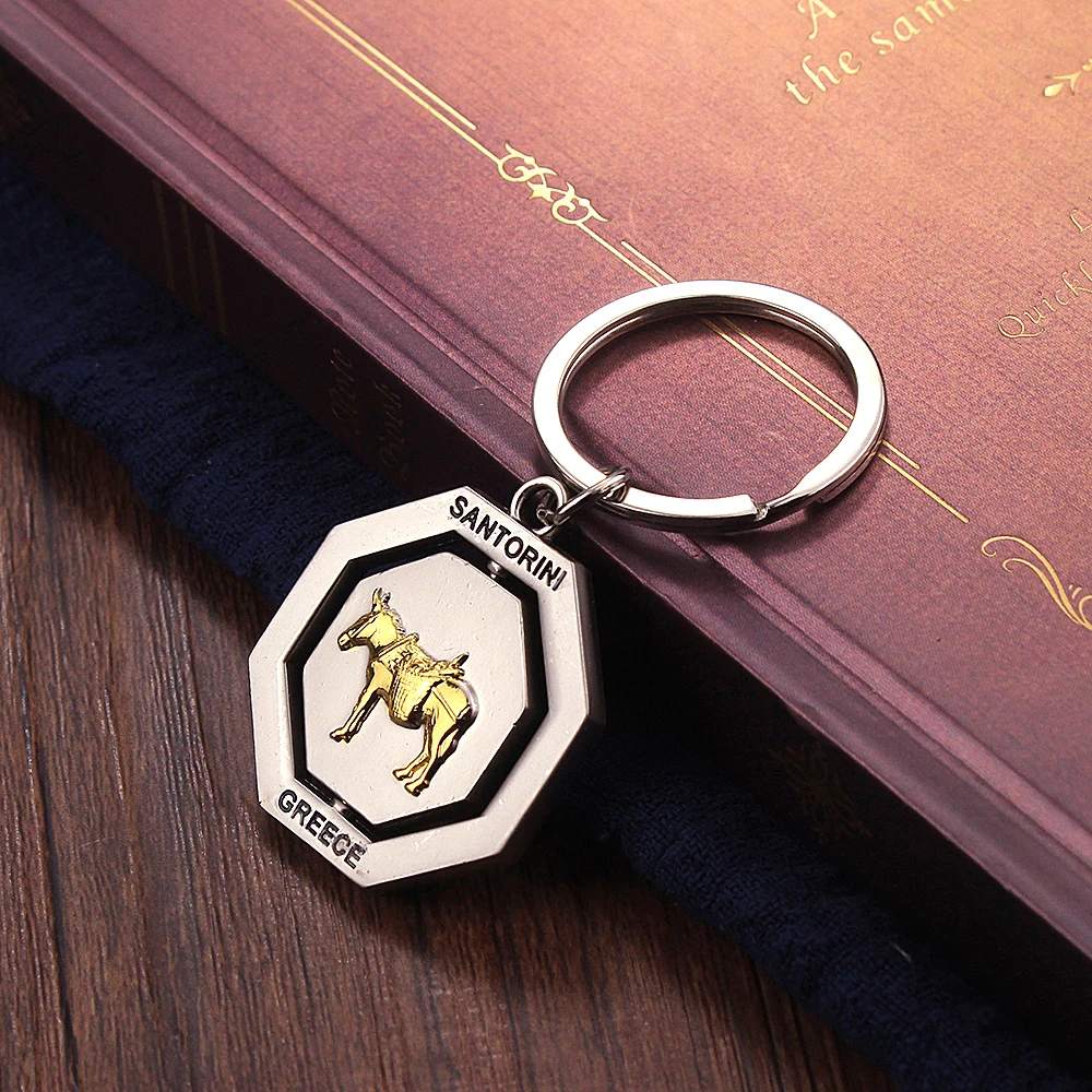 Vicney новинка Санторини брелок греческое этническое стильный Эгейское море собор
