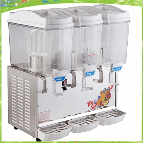 

17L three cylinders hot and cold fruit juice machine for your summer best choice