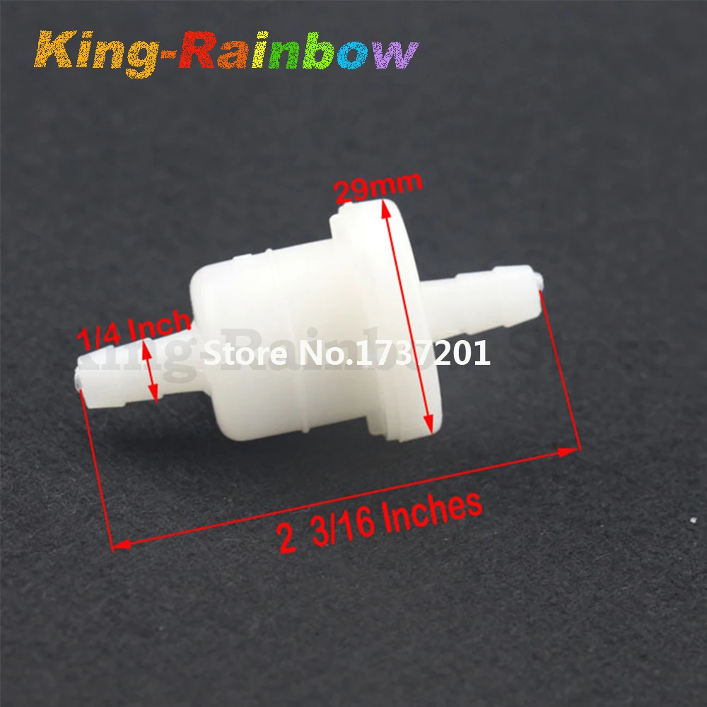 100 шт. Универсальный мотоциклетный встроенный топливный бензиновый масляный