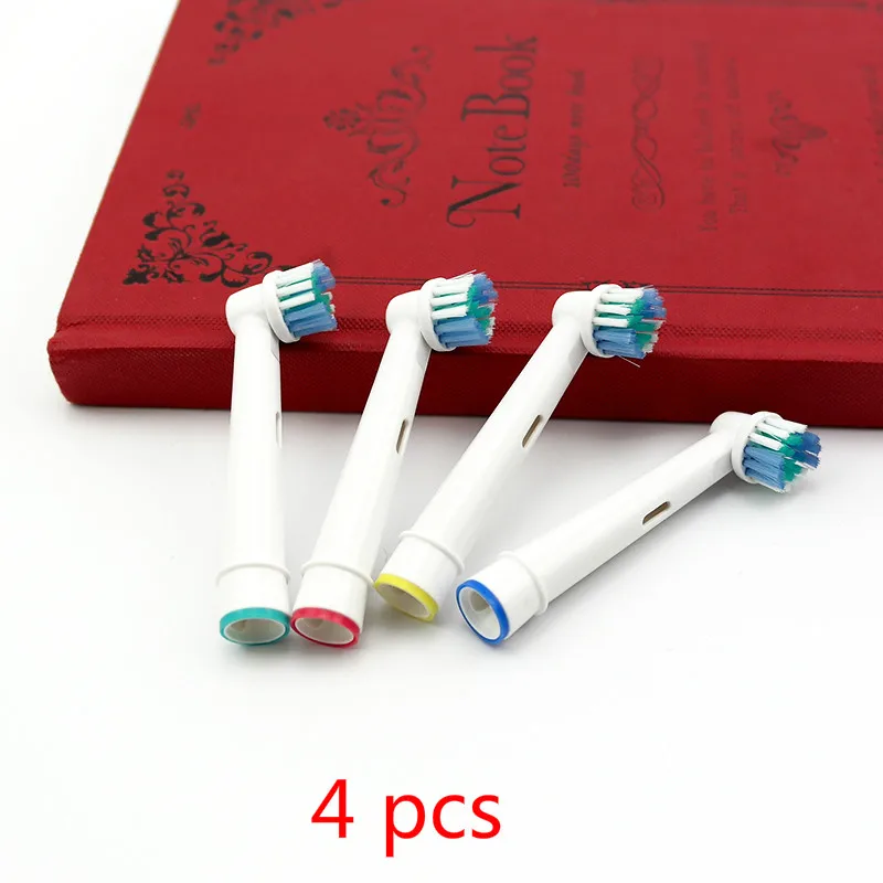 4 шт. насадки для электрической зубной щетки Замена Oral B зубные с мягкой щетиной