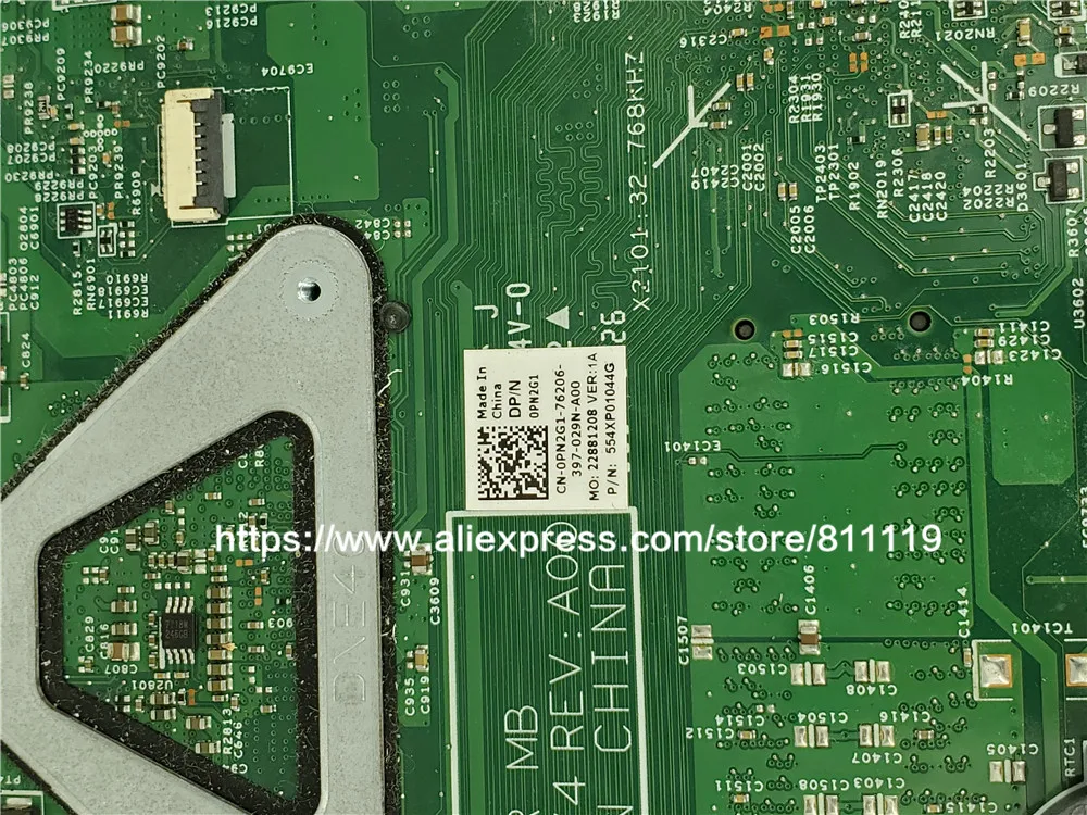CN 0PN2G1 PN2G1 для DELL INSPIRON 3421 5421 Материнская плата ноутбука 1017U GT625M материнская 12204 1 DNE40