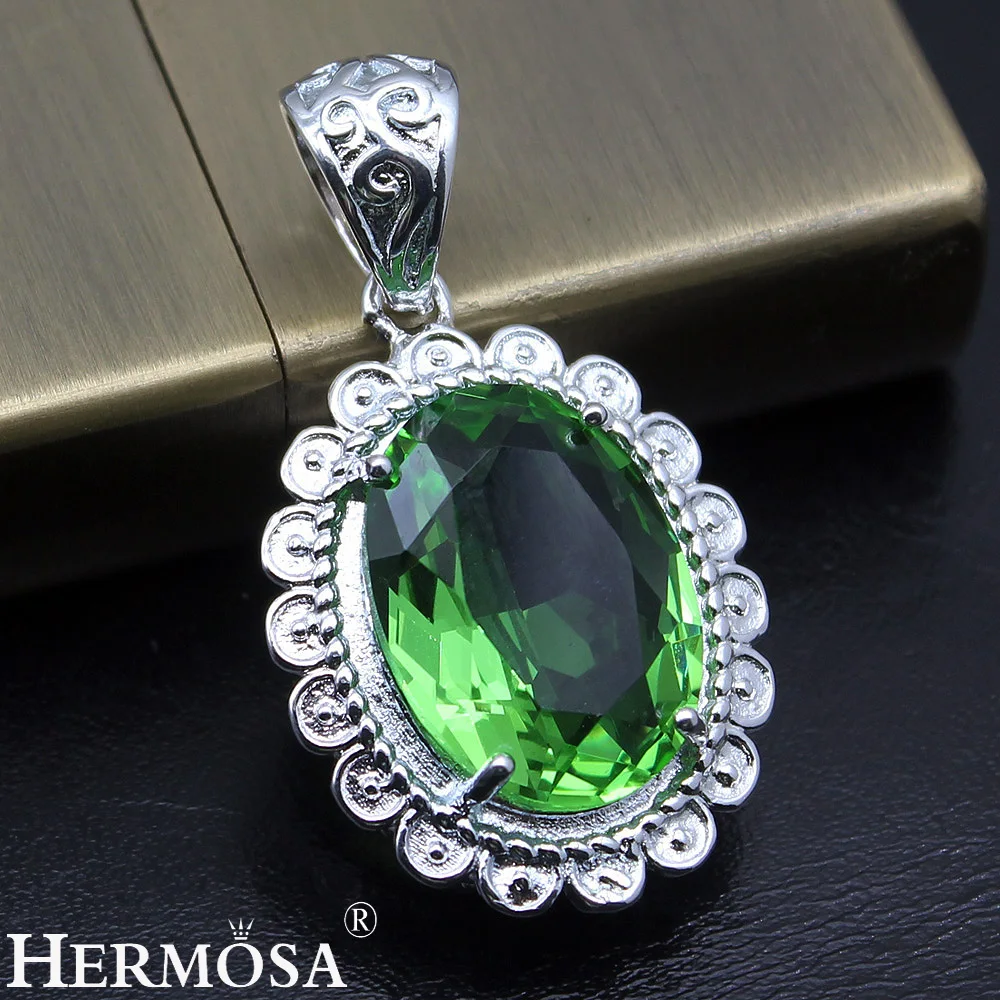 Женское овальное колье с подвеской из серебра 925 пробы|earring pendant|earrings necklace925 sterling