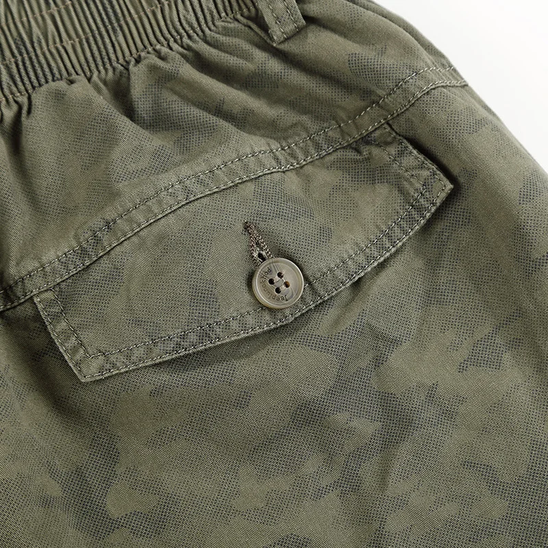 2019 Повседневная Мужская Уличная карман большой грузовой укороченные штаны