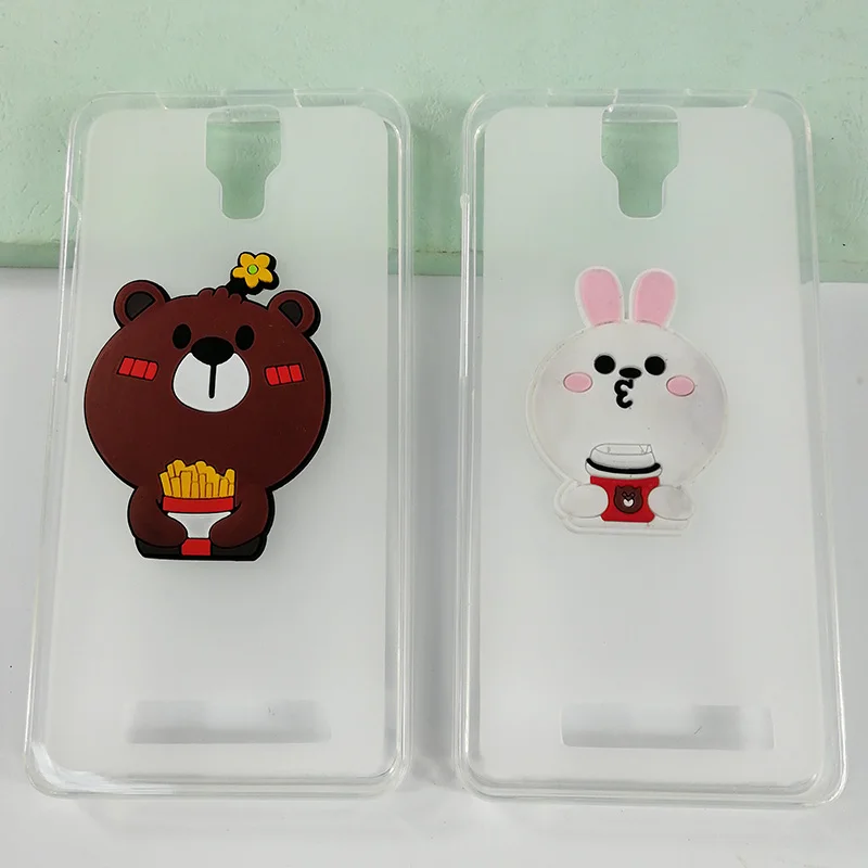 For DEXP Ixion MS650 Case Cute and fashionable rabbit Soft Tpu Phone Cases Full Back Cover Capa Coque | Мобильные телефоны и
