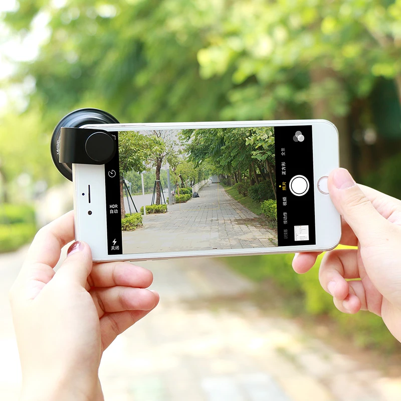 Mobile Phone Camera Lens Universal 4-in-1 Fish Eye Photo for iPhone 6 7 Samsung Galaxy HTC Xiaomi Cell | Мобильные телефоны и