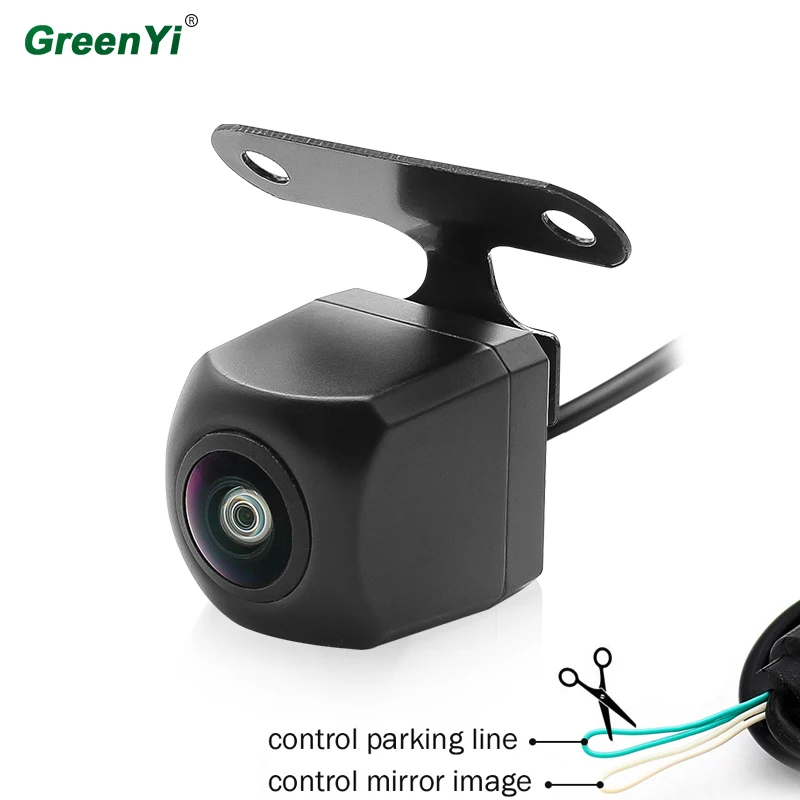 GreenYi HD 170 Degre MCCD Рыбий глаз объектив звездный свет ночное видение автомобиля
