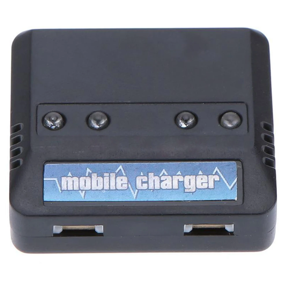 High Quality RC Plane 4-port Charger for Syma X5C +3.7V 800mAh 25C battery | Электроника