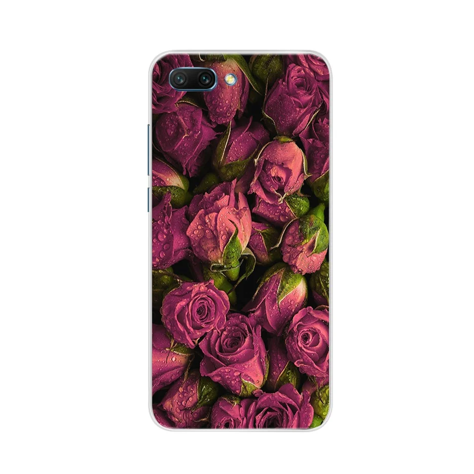 5 84 дюймовый чехол для Huawei Honor 10 Honor10 силиконовый мягкий с 3D принтом корпус
