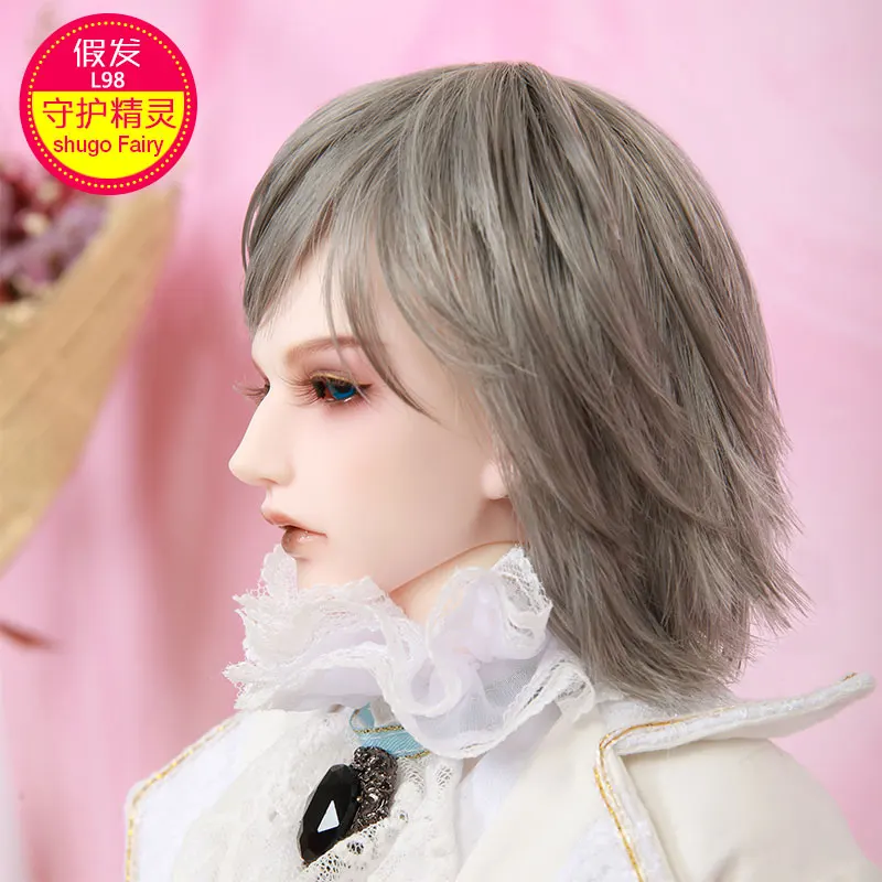Парик для куклы bjd,, парик 1/3, высокотемпературный кудрявый парик для шарнирной куклы, Прекрасный парик в красивой атмосферной черепице sd кукла