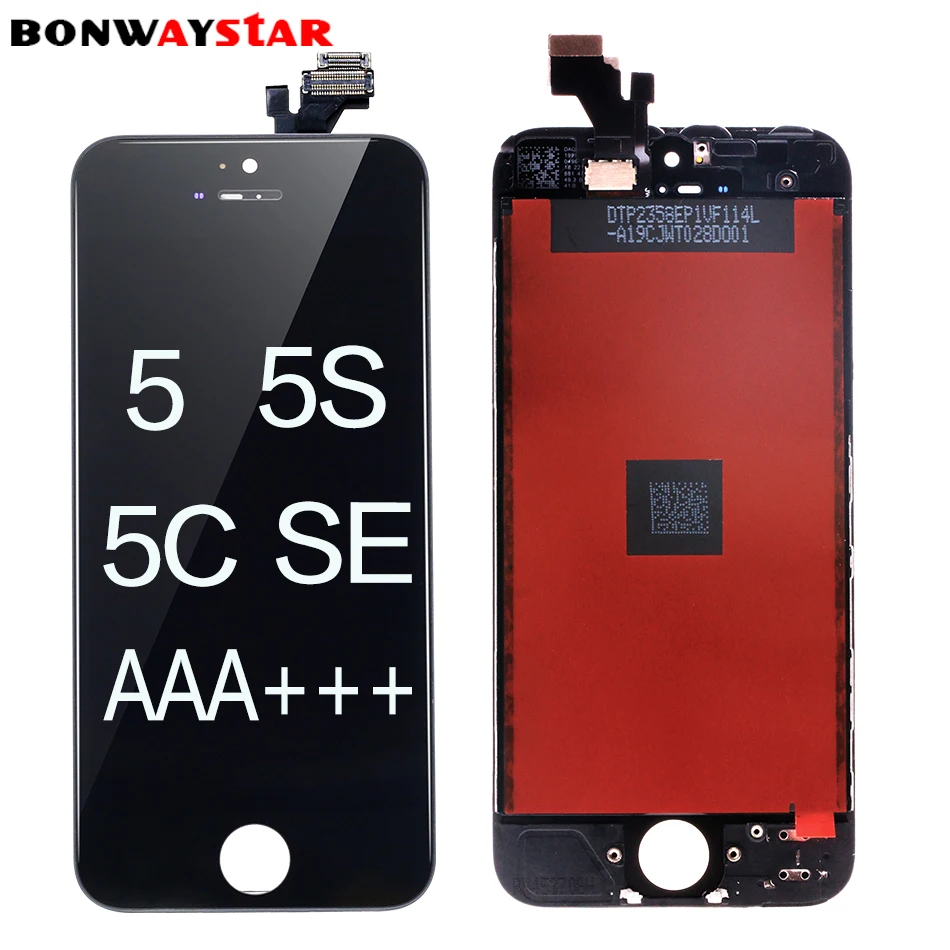 

Part original LCD Screen for Apple iPhone5/5C/5S/SE Display LCD Touch Screen Digitizer Assembly Replacement pantalla for 5s LCD