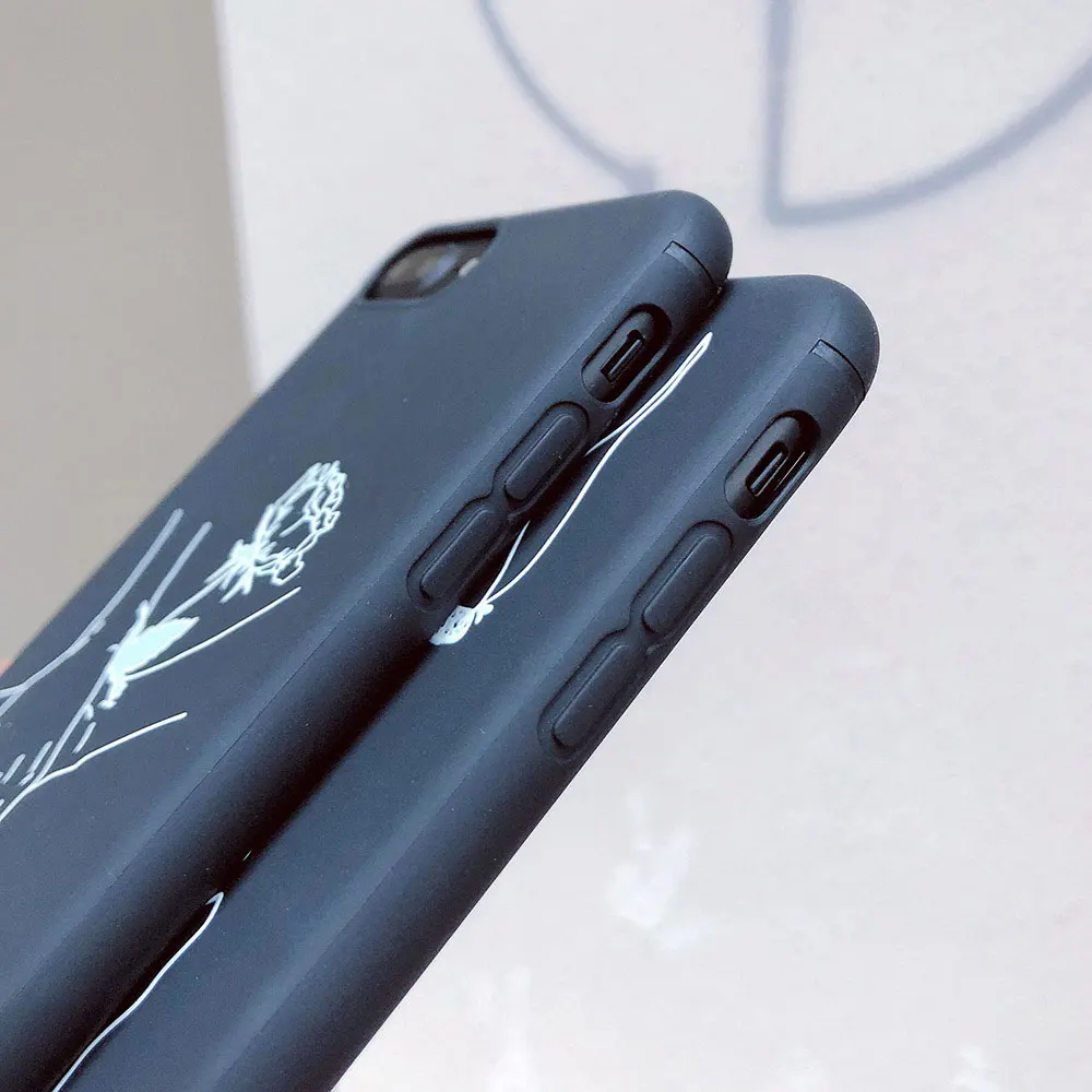 Чехол для телефона Boucho iPhone 6 6S 7 8 Plus мягкий силиконовый защитный чехол X |
