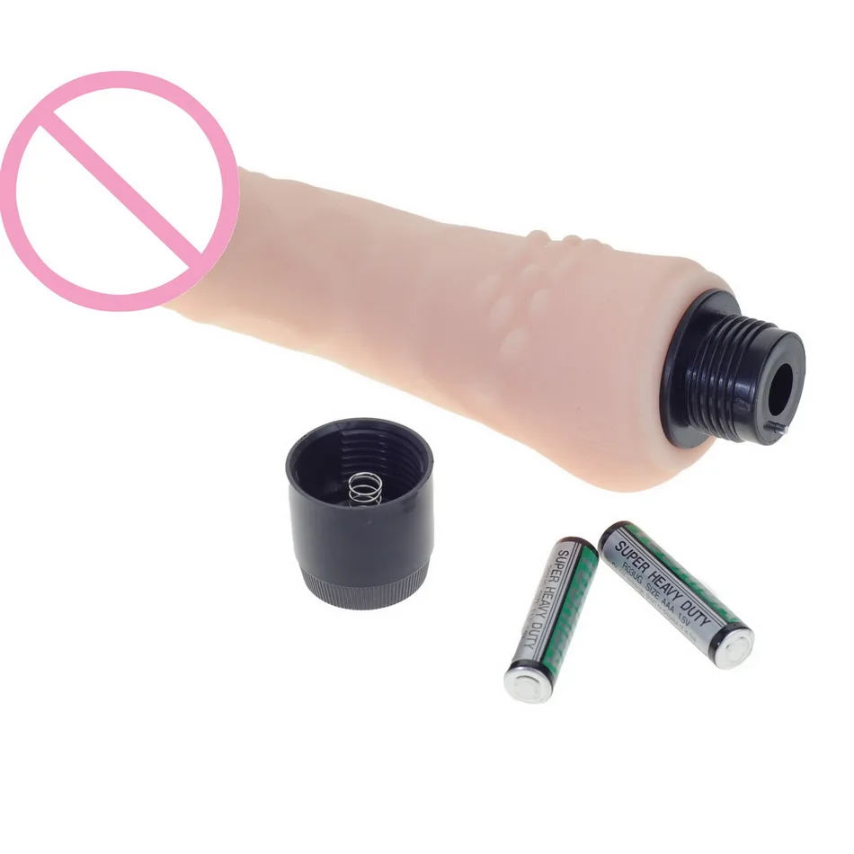 7.9 Inch Vibrating Realistic Dildo Flexible 100% Waterproof Real Feel Vibrator Sex Tos For Woman | Красота и здоровье