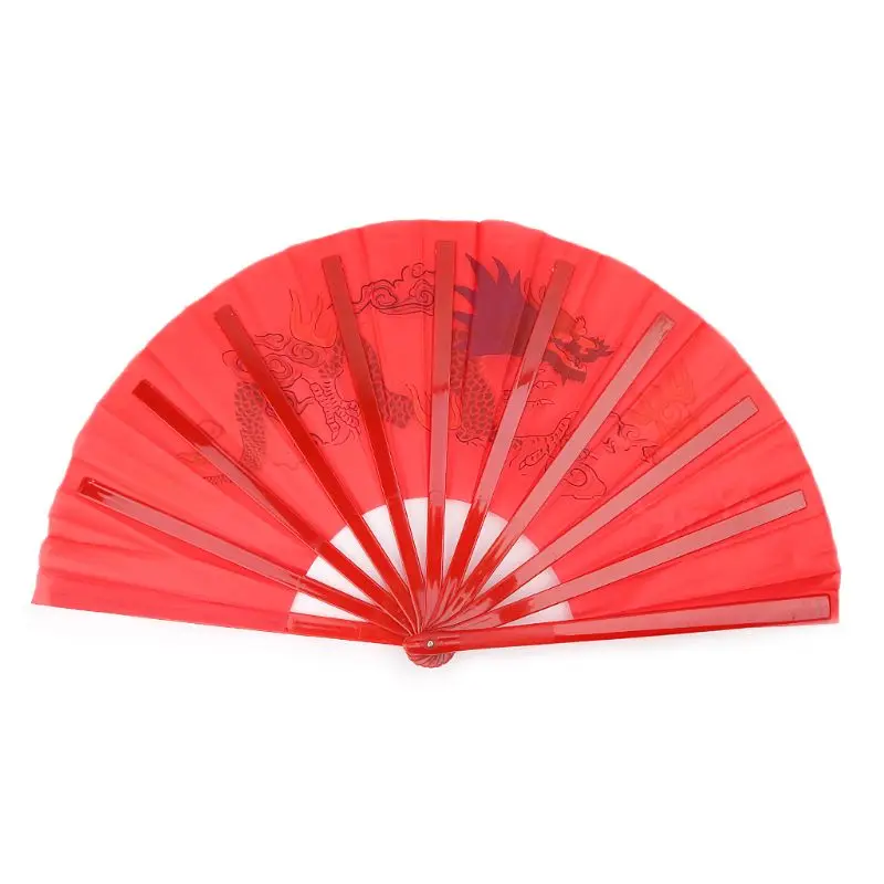 33cm Chinese Traditional Martial Arts Folding Tai Chi Fan Kung Fu Performance Hot | Спорт и развлечения