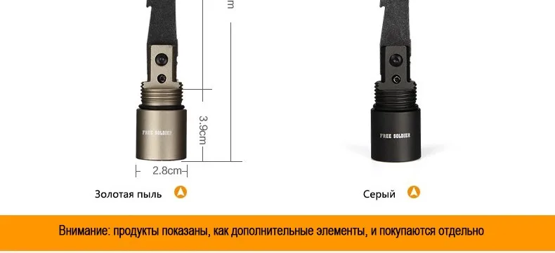 FREE SOLDIER Верхъестественная серия средних компонетов многофункциональная складная лопата DIY удлиненный рычаг запчастей Локальная