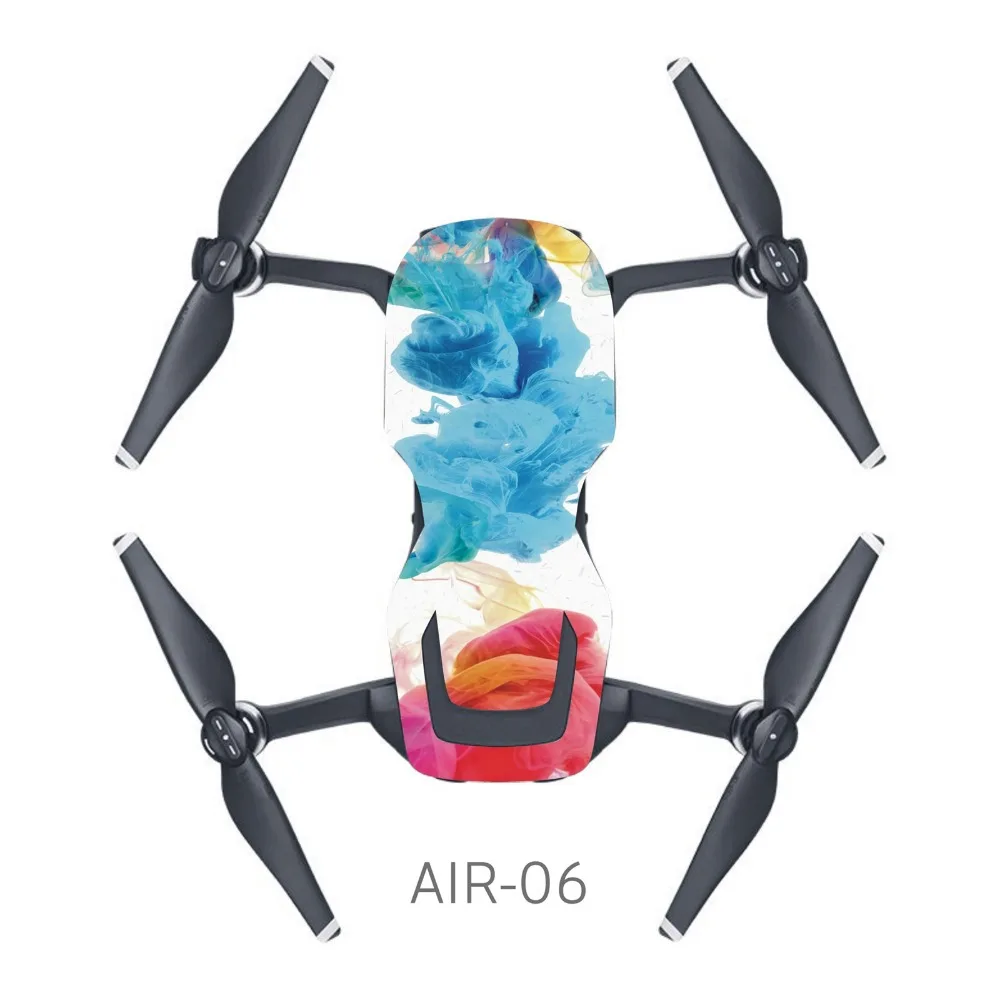 MASiKEN 12 цветов водонепроницаемый стикер s Наклейка протектор кожи для DJI Mavic Air наклейки на Дрон наклейка Квадрокоптер Phantom аксессуары