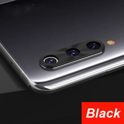 black Для Xiao mi 9 9SE mi 9 Металлический Алюминиевый задний объектив камеры защитный круг полное покрытие защитное кольцо новое mi 8 mi 8 SE - Цвет: black