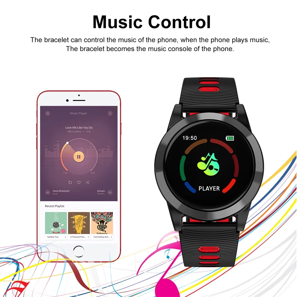 696 R15 умные часы женские водостойкие кровяное давление наручные цифровой Браслет