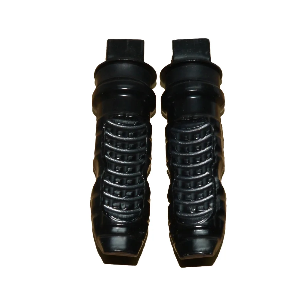 8mm Hole Universal Motorcycle Passenger Rear Foot Pegs Pedal Nonslip Footrest For Kawasaki Ninja ZX10R BMW Suzuki | Автомобили и
