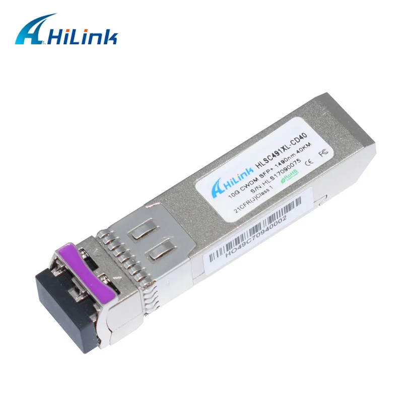 Бесплатная доставка! Трансивер CWDM 40 км 10G SFP + 1270 1470nm LC|Оптоволоконное