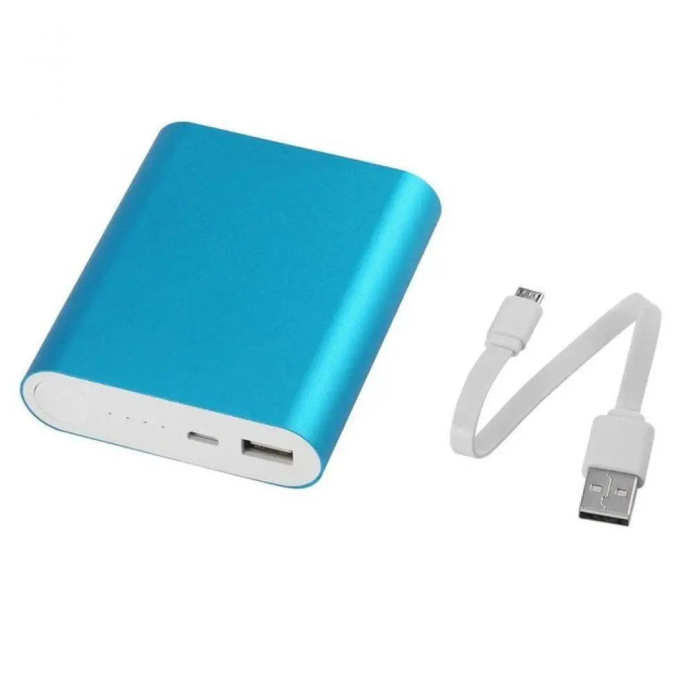 10000 мАч Универсальный ультра тонкий 18650 power bank портативный внешний аккумулятор