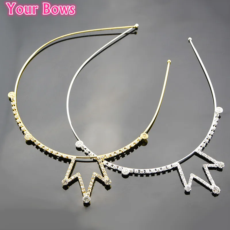 1 шт. детский обруч для волос с бантом|hair accessories|crown hairbandprincess crown |
