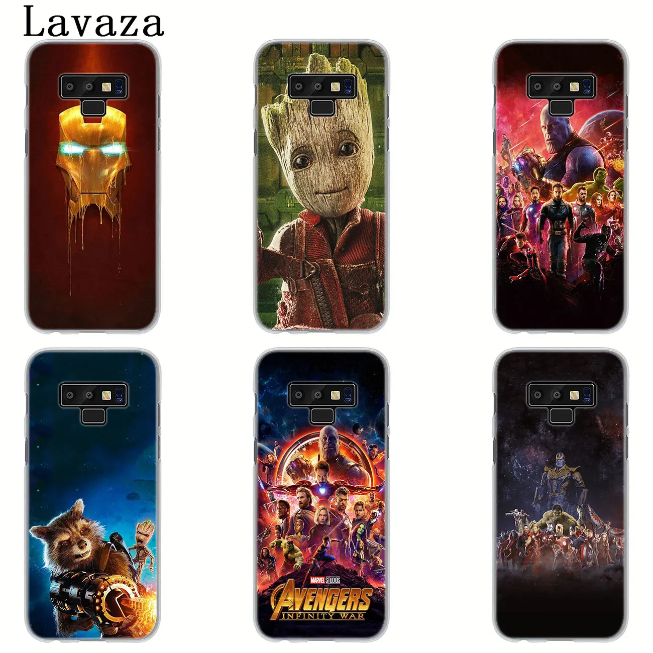 Thanos Marvel Мстители Endgame чехол для телефона Железный человек Samsung Galaxy Note 10 9 8 A9 A8 A7 A6 Plus