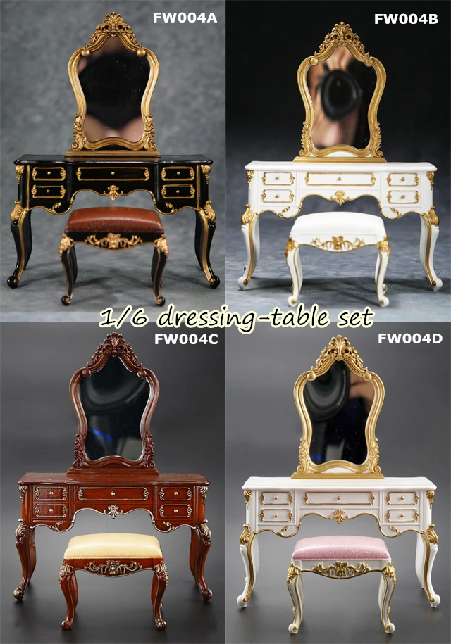FEELWOTOYS FW004 1/6 Европейский ретро комод Набор для 12 дюймов фигурку DIY|Игровые фигурки
