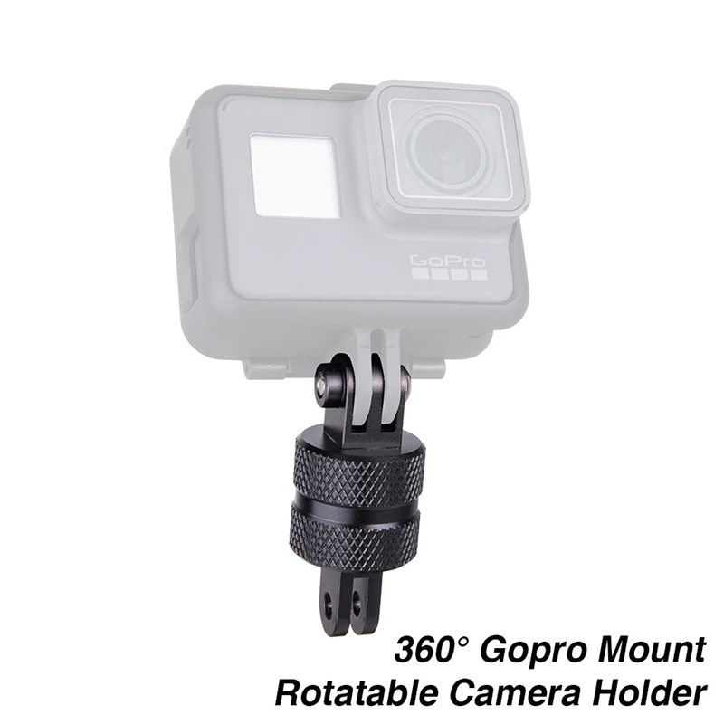 360 велосипедный руль поворотный GoPro Крепление велосипедная Спортивная камера держатель адаптер кронштейн для Go pro Xiaomi Virb MTB дорожный велосипед
