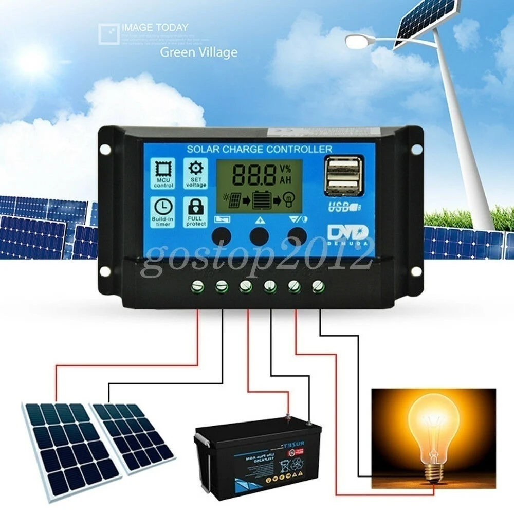 Xinpugaung Brand 50 W 16 V Панели солнечные комплект+ 20 Вт, 30 Вт, 10A 12 V 24 V ШИМ блока управления установкой на солнечной монокристаллический высокая эффективность Панель e fotowoltaiczne Зарядное устройство