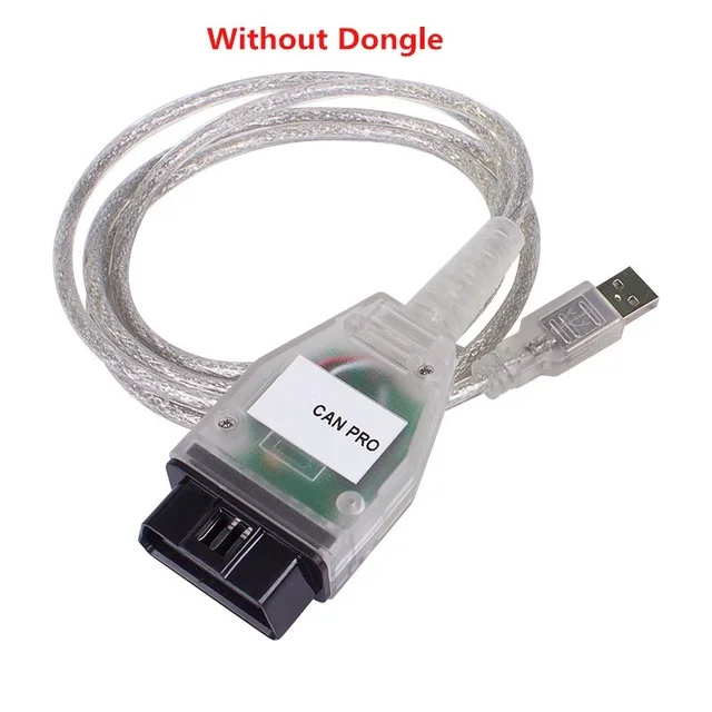 without dongle Для VAG CAN PRO V5.5.1 CAN BUS+ UDS+ K-line автомобильный для Vag Диагностический кабель для Audi/V-W/Benz/Seat/Skoda с ключом - Цвет: without dongle