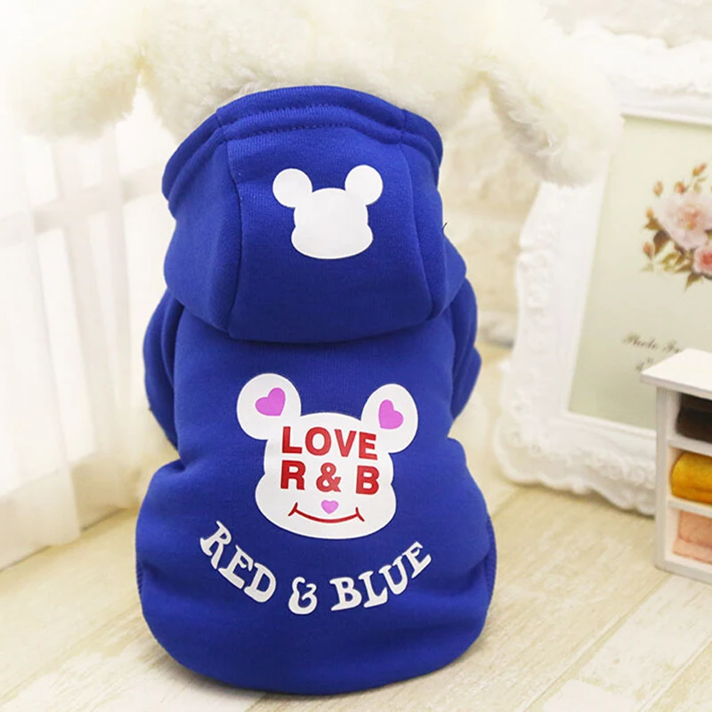 Теплая одежда для собак зимняя маленьких чихуахуа щенков модное пальто