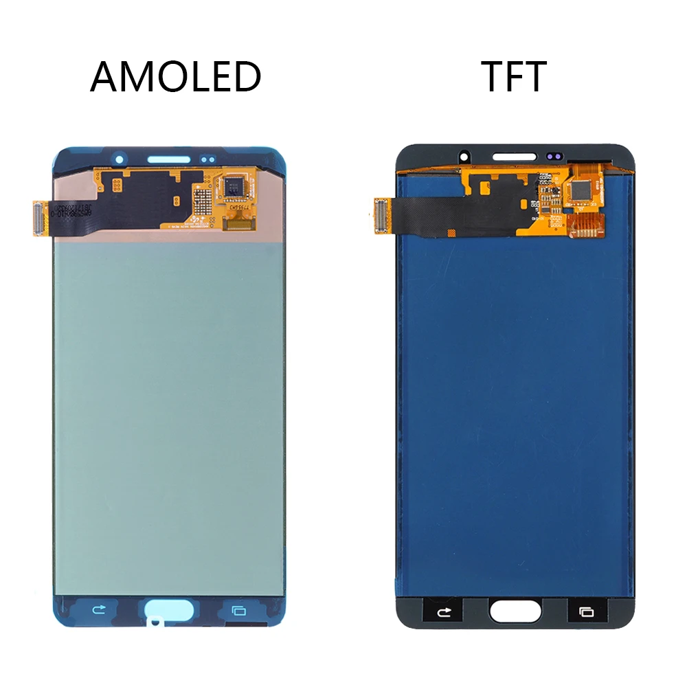 ЖК дисплей 6 0 дюйма Super AMOLED для SAMSUNG A910 сенсорный экран Galaxy A9 Pro 2016 LCD A9100 A910F